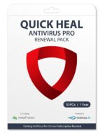 Renewal, 10 Users, 1 Year, Quick Heal AntiVirus Pro