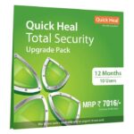 Renewal, 10 Users, 1 Year, Quick Heal Total Security