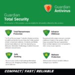 1 User, 1 Year, Guardian Total Security - Image 2