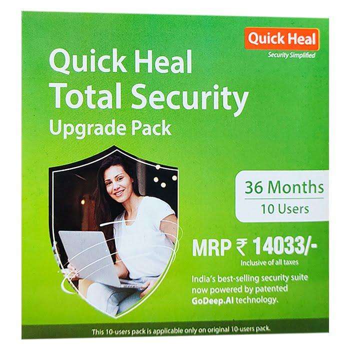 quick-heal-total-security-10users-3-years-renewal.jpg Renewal, 10 Users, 3 Years, Quick Heal Total Security - Image 1