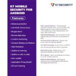 1 User, 6 Months, K7 Security Mobile Security - Image 3