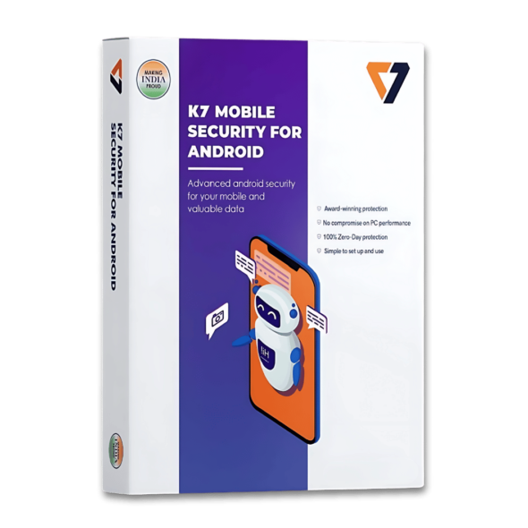k7 mobile security 1 User, 6 Months, K7 Security Mobile Security - Image 1