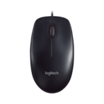 Logitech M90 Wired USB Mouse -1000 DPI Optical Tracking, PC/Mac/Laptop (Black) - Image 3