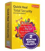 1 User, 1 Year, Quick Heal Total Security, Festival Pack (Extra 2 Months)